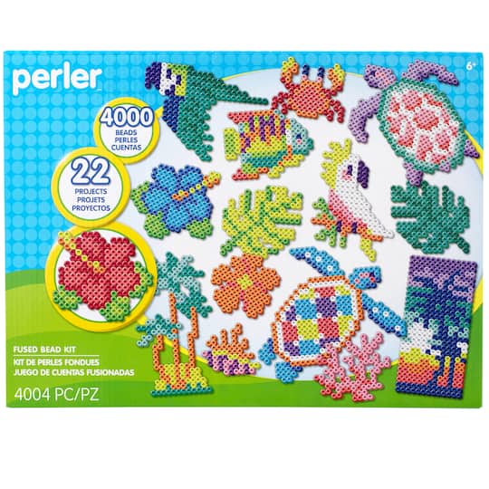 Perler® Tropi-Cool Deluxe Box Kit